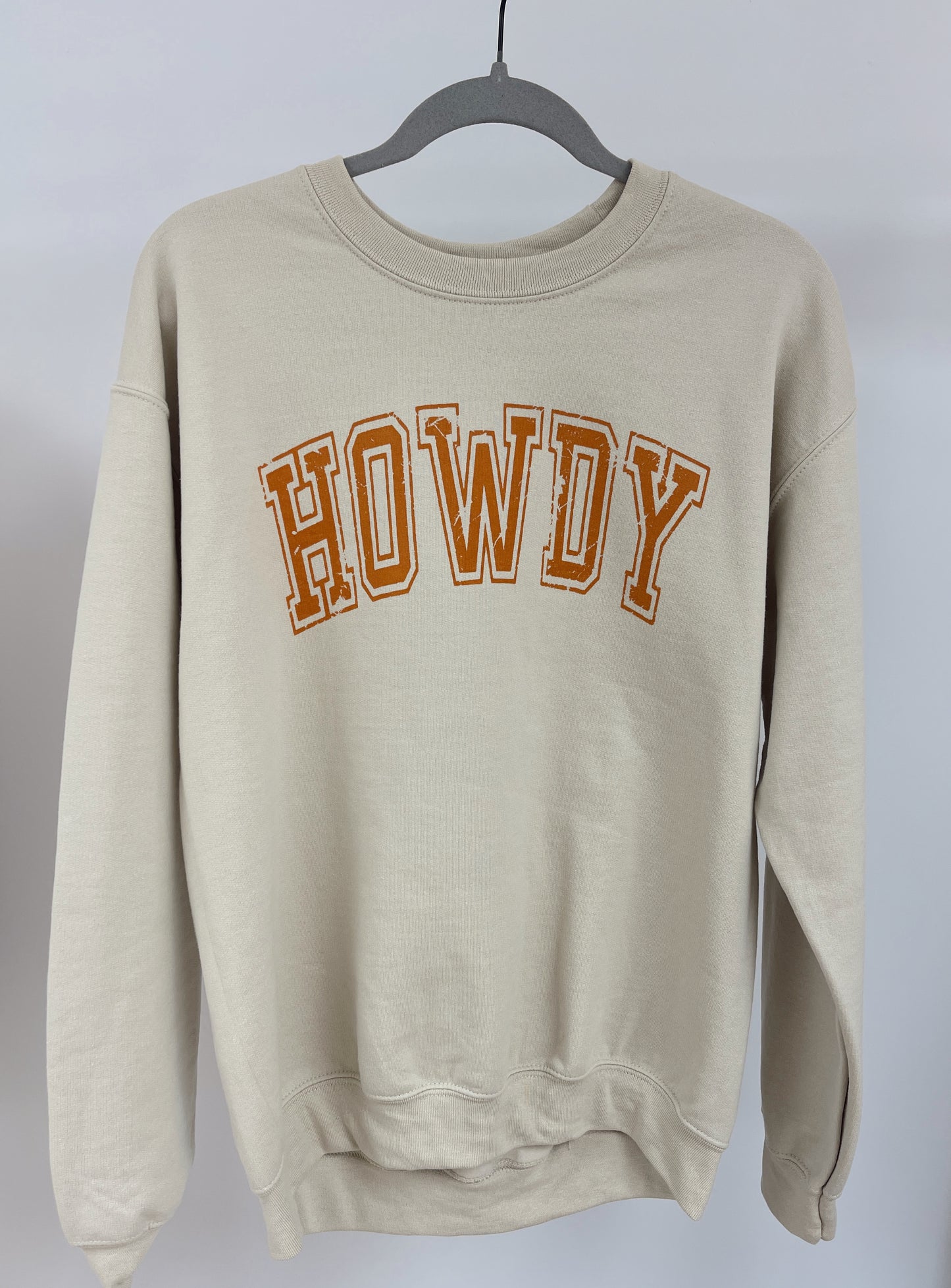 Howdy Graphic Sweatshirt - Sand