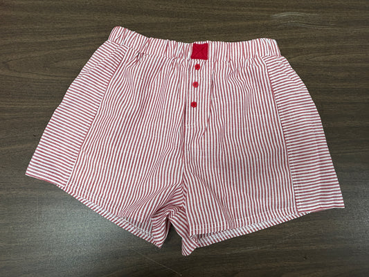 Summer Dayz Striped Boxer Shorts - Red