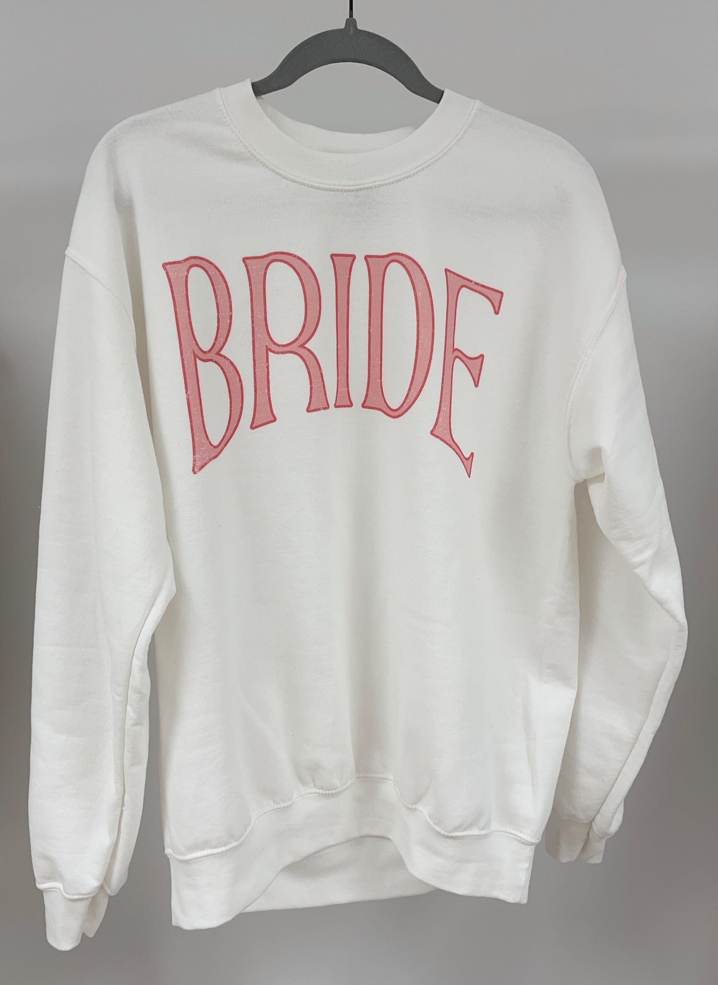 Bride Graphic Sweatshirt - White