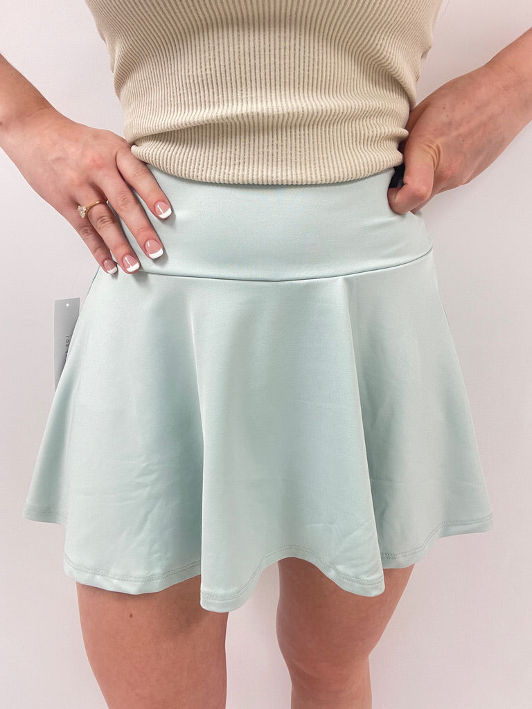 Ada Tennis Skirt - Mint