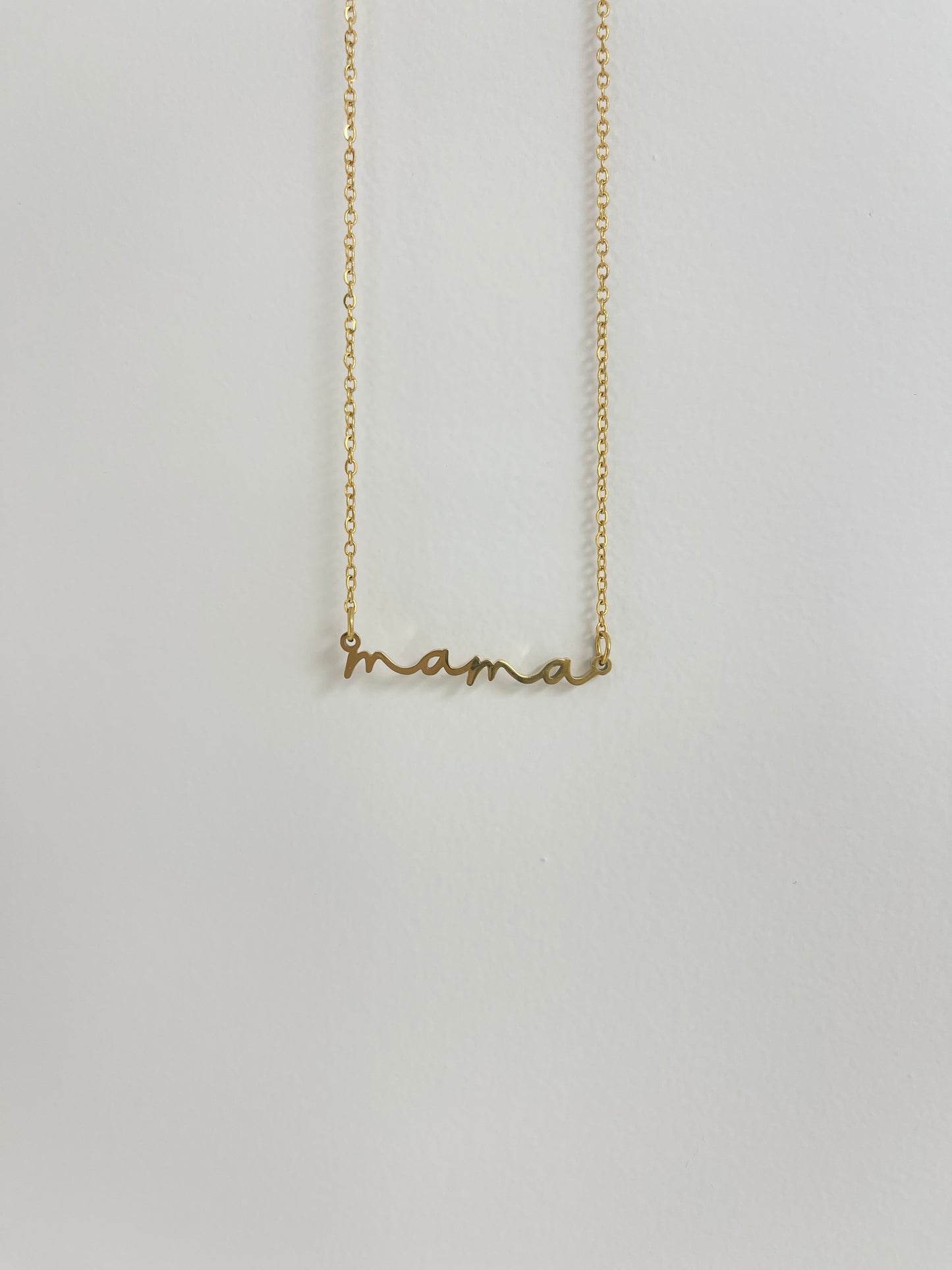 "Mama" Gold Plated Necklace