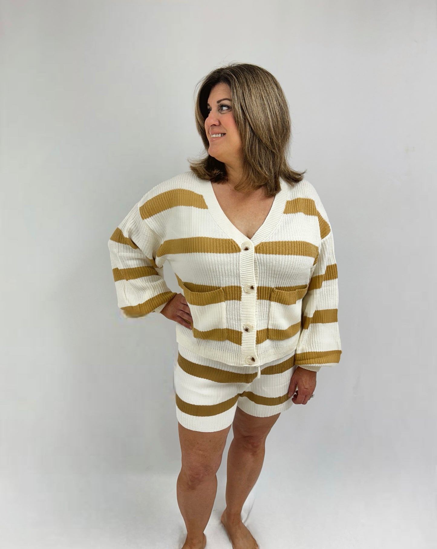 Rowan Striped Knit Set