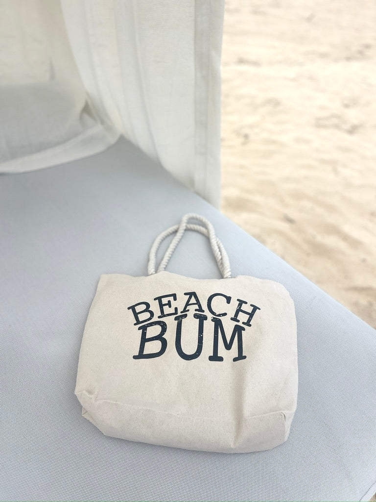 Beach Bum Rope Tote Bag